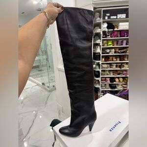 Proenza Schouler Black Over the Knee Boots